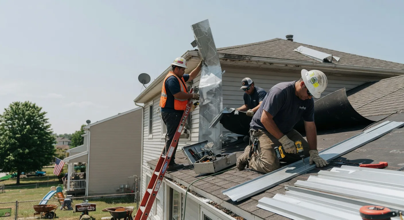 Metal Roofing Installation in Wyoming, IL near me